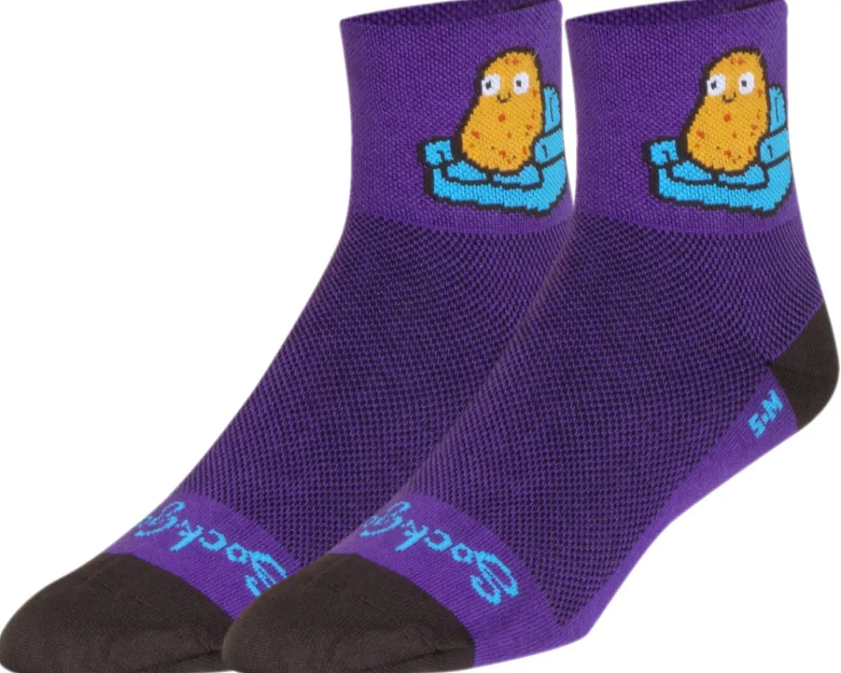Sockguy Clothing Accessories|Holiday Shopping|3" Socks (Potato) (L/XL)