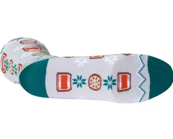 Sockguy Clothing Sale|Clothing Accessories|6" Socks (Santa Snacks) (L/XL)