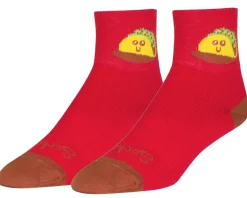 Sockguy Clothing Accessories|Shoes, Socks, & Footwear|3" Socks (Taco Therapy) (S/M)
