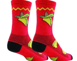 Sockguy Clothing Accessories|Holiday Shopping|6" Socks (Taco Tuesday) (L/XL)