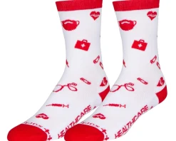 Sockguy Clothing Sale|Clothing Accessories|6" Socks (Thank You) (Health Care) (S/M)