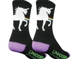 Sockguy Clothing Accessories|Shoes, Socks, & Footwear|6" Socks (Unicorn Express) (S/M)