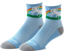 Sockguy Clothing Accessories|Shoes, Socks, & Footwear|3" Socks (Unicorn) (S/M)