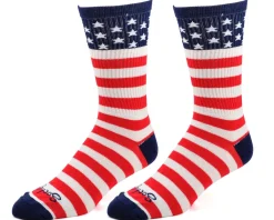 Sockguy Clothing Accessories|Shoes, Socks, & Footwear|6" Socks (USA Flag) (L/XL)