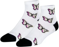 Sockguy Clothing Accessories|Shoes, Socks, & Footwear|Women's 2" Socks (Butterfly) (S/M)