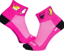 Sockguy Clothing Sale|Women'S|Women's 2" Socks (Cattitude) (S/M)
