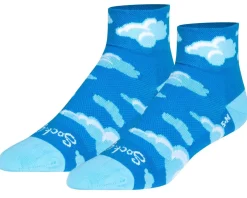 Sockguy Clothing Accessories|Women'S|Women's 2" Socks (Cloudy) (S/M)