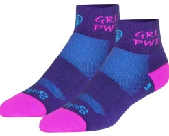 Sockguy Clothing Accessories|Women'S|Women's 3" Socks (Girl Power) (L/XL)