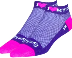 Sockguy Clothing Accessories|Women'S|Women's 1" Socks (I Heart My Dog) (S/M)