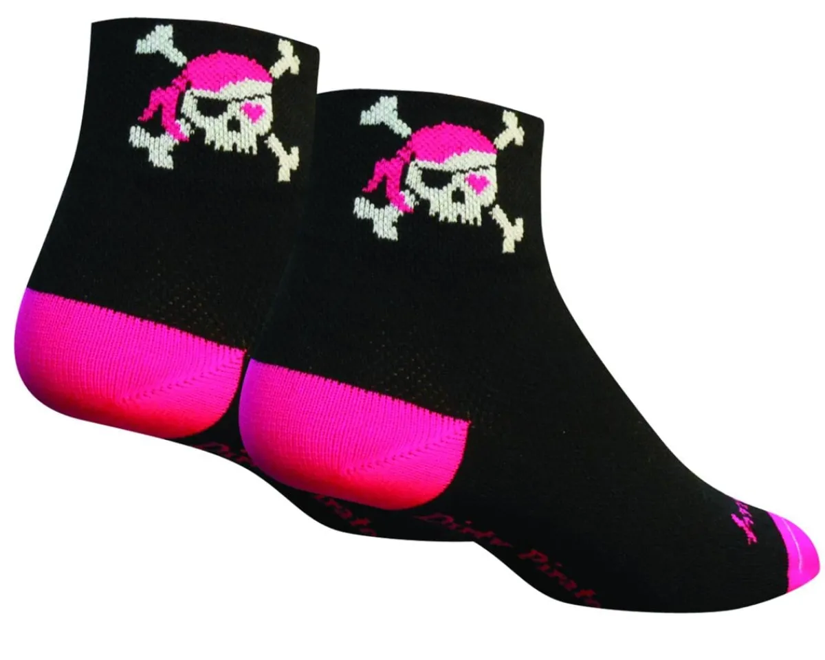 Sockguy Clothing Accessories|Women'S|Women's 2" Socks (Lady Pirate) (S/M)