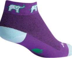 Sockguy Women'S|Clothing Accessories|Women's 1" Socks (Tusker) (Elephant) (S/M)