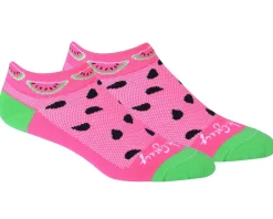 Sockguy Clothing Accessories|Shoes, Socks, & Footwear|Women's 1" Socks (Watermelon) (S/M)