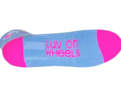 Sockguy Clothing Accessories|Shoes, Socks, & Footwear|Women's 2" Socks (Wheel Luv) (S/M)