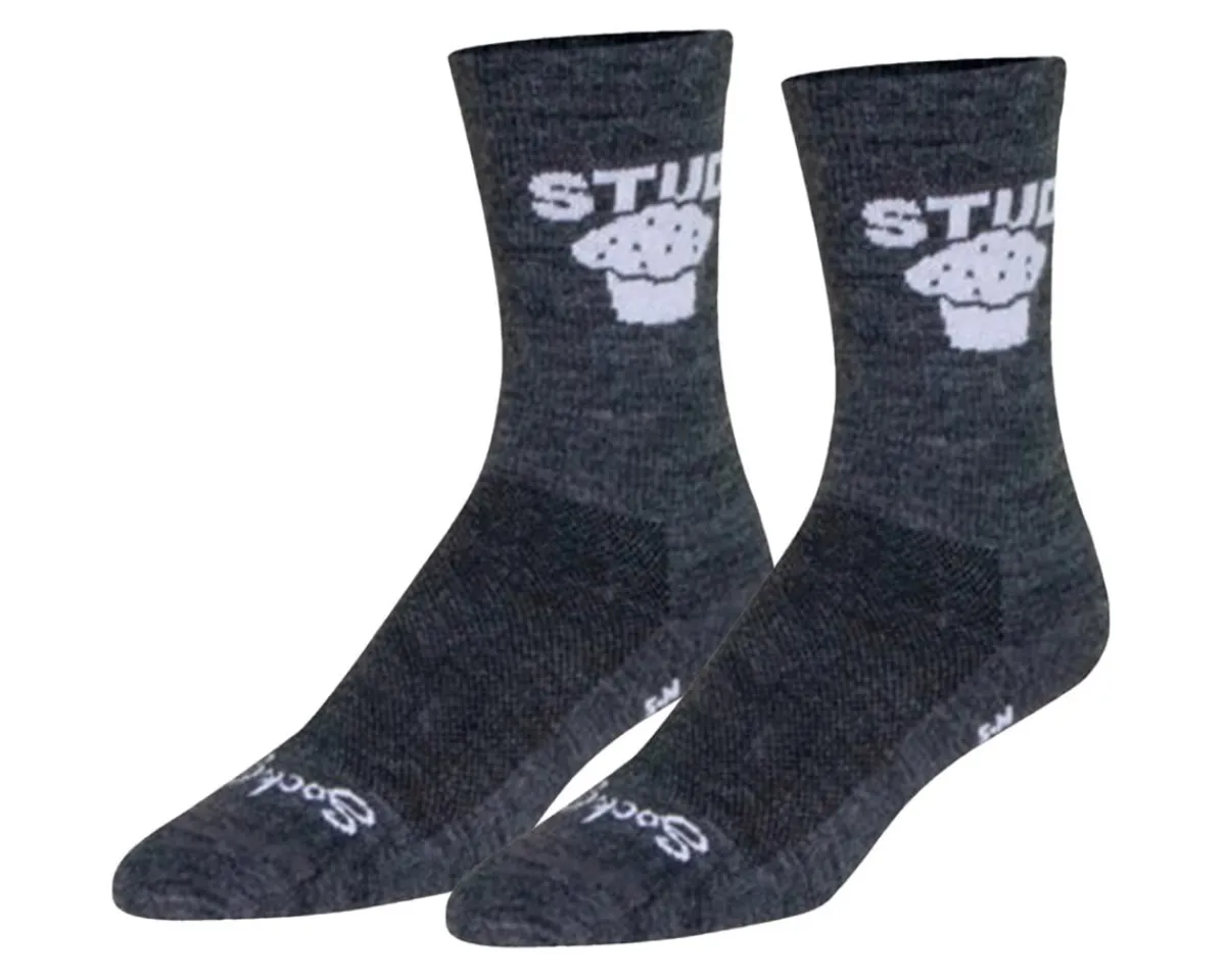 Sockguy Clothing Sale|Clothing Accessories|6" Wool Socks (Stud Muffin) (S/M)