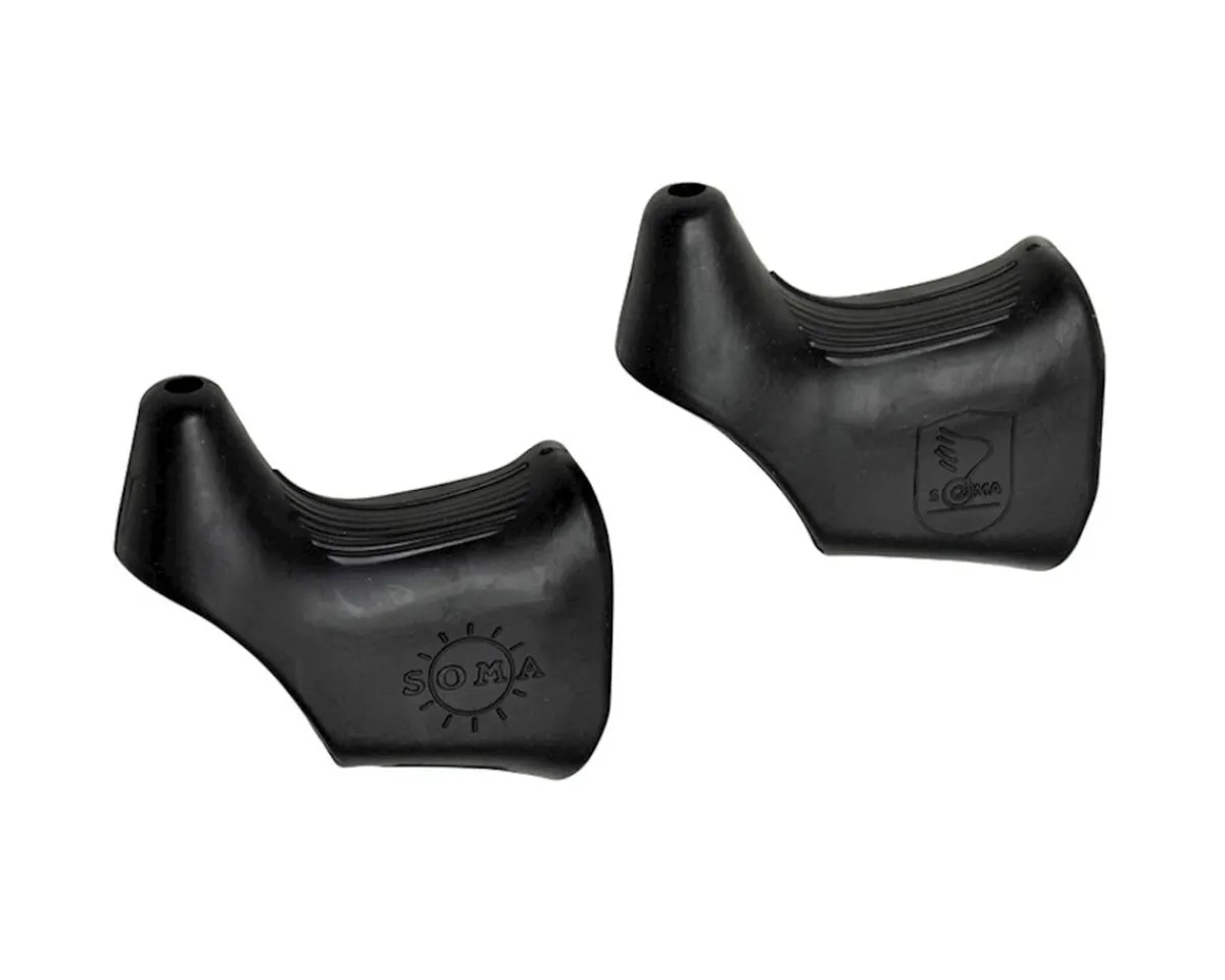 Soma Brakes|Shifters|Brake Lever Hoods (Campy) (Black)