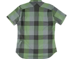 Sombrio Clothing Sale|Casual Clothing|Men's Wrench Riding Shirt (Clover Green Plaid) (S)