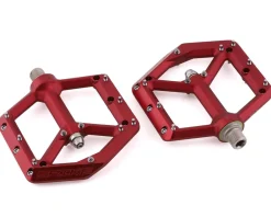 Spank Pedals & Cleats|Spike Platform Pedals (Red)