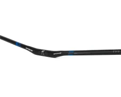 Spank Handlebars|SPIKE 800 Vibrocore Mountain Bike Handlebar (Black/Blue) (31.8mm) (15mm Rise) (800mm) (4/8° Sweep)