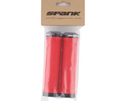 Spank Grips & Handlebar Tape|Spoon Lock-On Grips (Red)