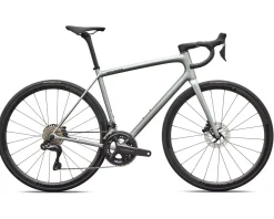 Specialized Road Bikes|Aethos 2 Pro (Gloss Shadow Silver/Emerald Metallic) (54cm) (Shimano Di2)