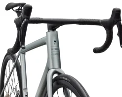 Specialized Road Bikes|Aethos 2 Pro (Gloss Shadow Silver/Emerald Metallic) (54cm) (Shimano Di2)