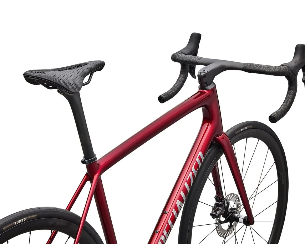 Specialized Road Bikes|Aethos 2 Pro (Gloss Red Sky/Chrome) (52cm) (Shimano Di2)
