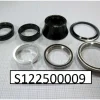 Specialized Headsets & Spacers|Allez/Crux Tapered Headset (Black) (1-1/8" to 1.5") (Campy Style) (Steel Bearings) (w/ Alloy Spacer Set)