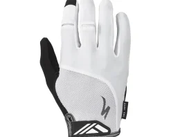Specialized Clothing Accessories|Body Geometry Dual-Gel Long Finger Gloves (White) (S)