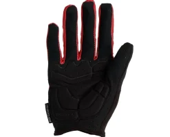 Specialized Clothing Accessories|Summer Essentials|Body Geometry Sport Gel Long Finger Gloves (Vivid Red) (S)