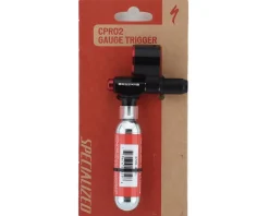 Specialized Pumps & Co2|CPRO2 Trigger CO2 Inflator (Black) (w/ Gauge)