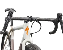 Specialized Gravel Bikes|Specialized Bikes|Crux Comp Gravel Bike (Dune White/Sandstone/Desert) (61cm) (Shimano GRX)