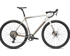 Specialized Gravel Bikes|Specialized Bikes|Crux Comp Gravel Bike (Dune White/Sandstone/Desert) (61cm) (Shimano GRX)