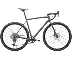 Specialized Gravel Bikes|Specialized Bikes|Crux DSW Comp Gravel Bike (Satin Smoke/Oak Green) (Alloy) (61cm)