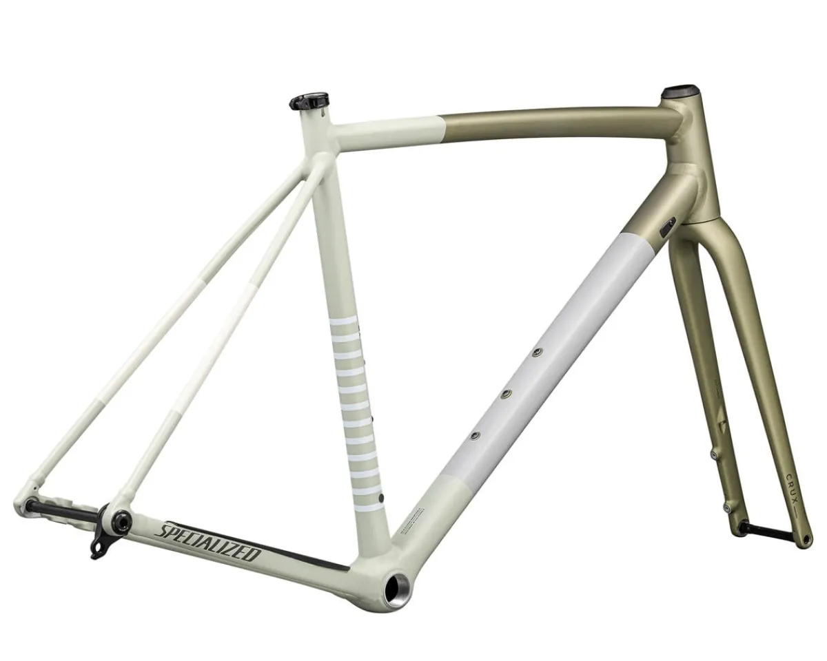 Specialized Frames|Gravel Bikes|Crux DSW Frameset (Metallic Spruce/Birch/Smoke) (56cm)