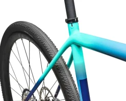 Specialized Gravel Bikes|Specialized Bikes|Crux Expert Gravel Bike (Grey Blue/White/Majesty Blue) (61cm) (SRAM Rival XPLR AXS)