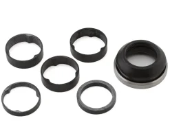 Specialized Headsets & Spacers|Replacement Parts|Crux Integrated Headset (Black) (1-1/8) (Steel Bearings) (Carbon Spacers)