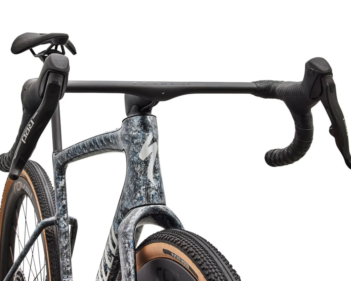 Specialized Gravel Bikes|Specialized Bikes|Crux 5 S-Level Gravel Bike (Deep Marine/Dolomite Metallic) (54cm)