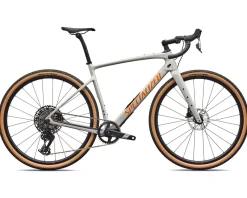 Specialized Gravel Bikes|Specialized Bikes|Diverge 4 Comp Carbon (Dolomite Metallic/Orange Zest) (54cm) (SRAM AXS)