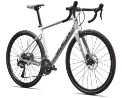 Specialized Gravel Bikes|Specialized Bikes|Diverge E5 Gravel Bike (Gloss Dune White/Ashen Grey) (49cm) (Shimano CUES)
