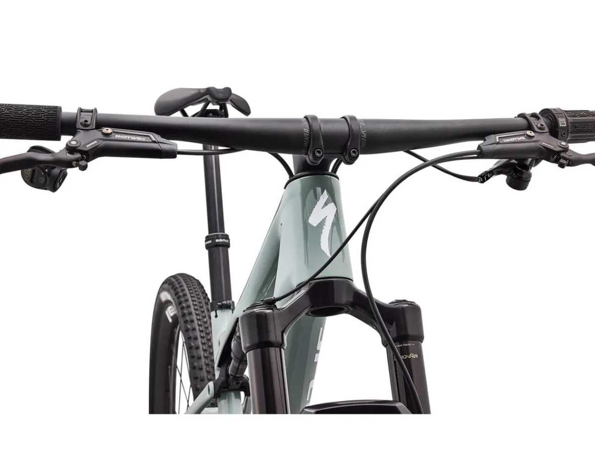 Specialized Mountain Bikes|Specialized Bikes|Epic 9 Expert (Gloss Agave Grey/Metallic White Silver) (S)