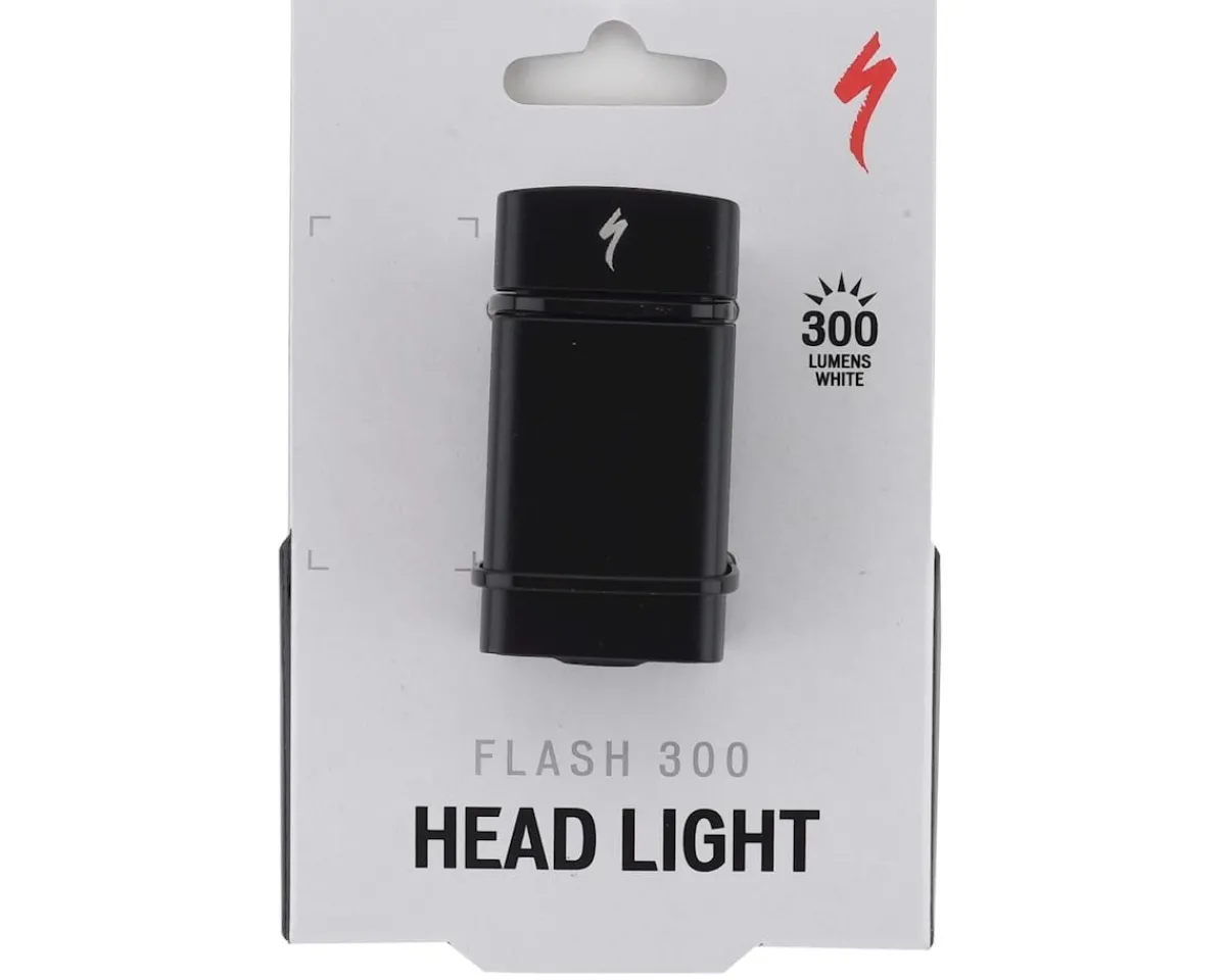 Specialized Bike Lights|Flash 300 Rechargeable Headlight (Black) (300 Lumens)