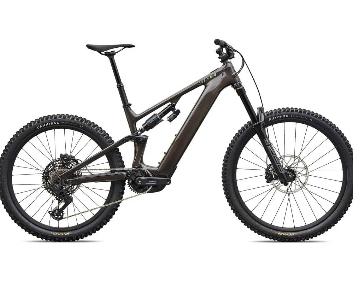 Specialized Mountain Bikes|E-Bikes|Levo 4 EVO Comp (Gloss Warm Smoke/Pistachio) (S2)