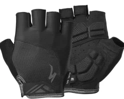 Specialized Clothing Accessories|Summer Essentials|Men's Body Geometry Dual-Gel Gloves (Black) (S)