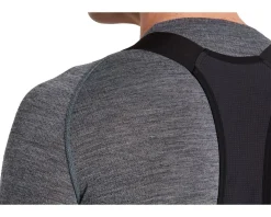 Specialized Base Layers|Men's Merino Seamless Long Sleeve Base Layer (Grey) (S/M)
