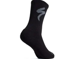 Specialized Clothing Sale|Clothing Accessories|Merino Midweight Tall Logo Socks (Black) (S)