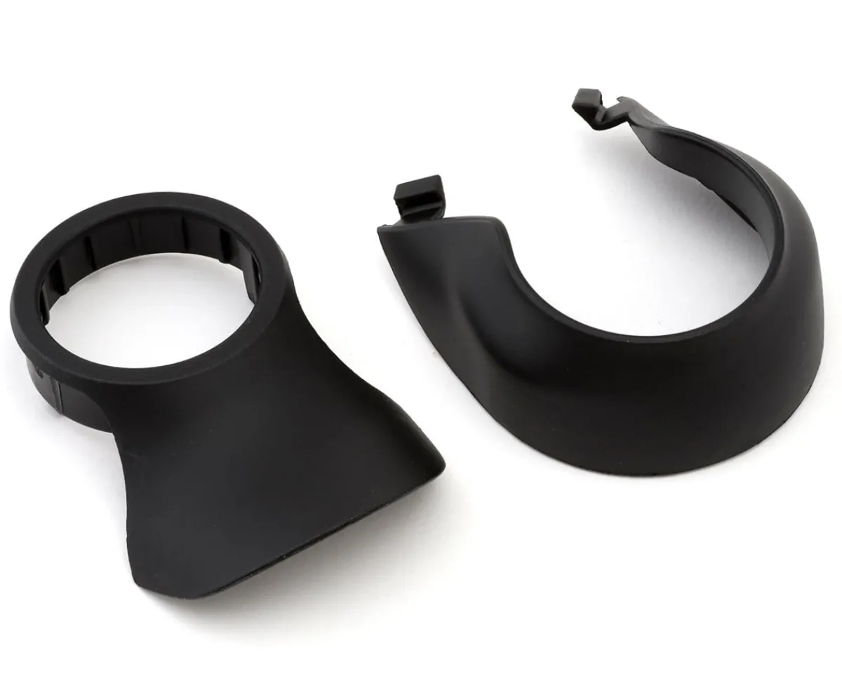 Specialized Headsets & Spacers|2-Piece Long Bill Headset Cover For Future Shock (Black) (2018+) (Sirrus/Turbo Creo/Turbo Vado)
