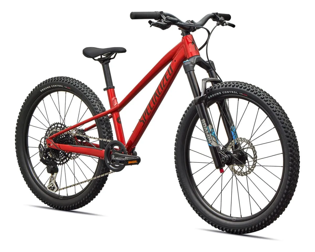 Specialized Kids Bikes|Specialized Bikes|Riprock Comp 24" Kids Mountain Bike (Cayenne/Stallion Metallic) (24")