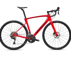 Specialized Road Bikes|Specialized Bikes|Roubaix SL8 Sport (Gloss Vivid Red/Obsidian) (49cm) (Shimano 105)