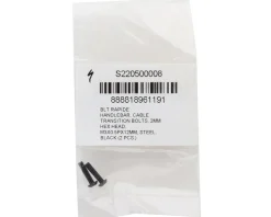 Specialized Replacement Parts|Roval Rapide Handlebar Cable Transition Bolts (Black) (Steel) (2)