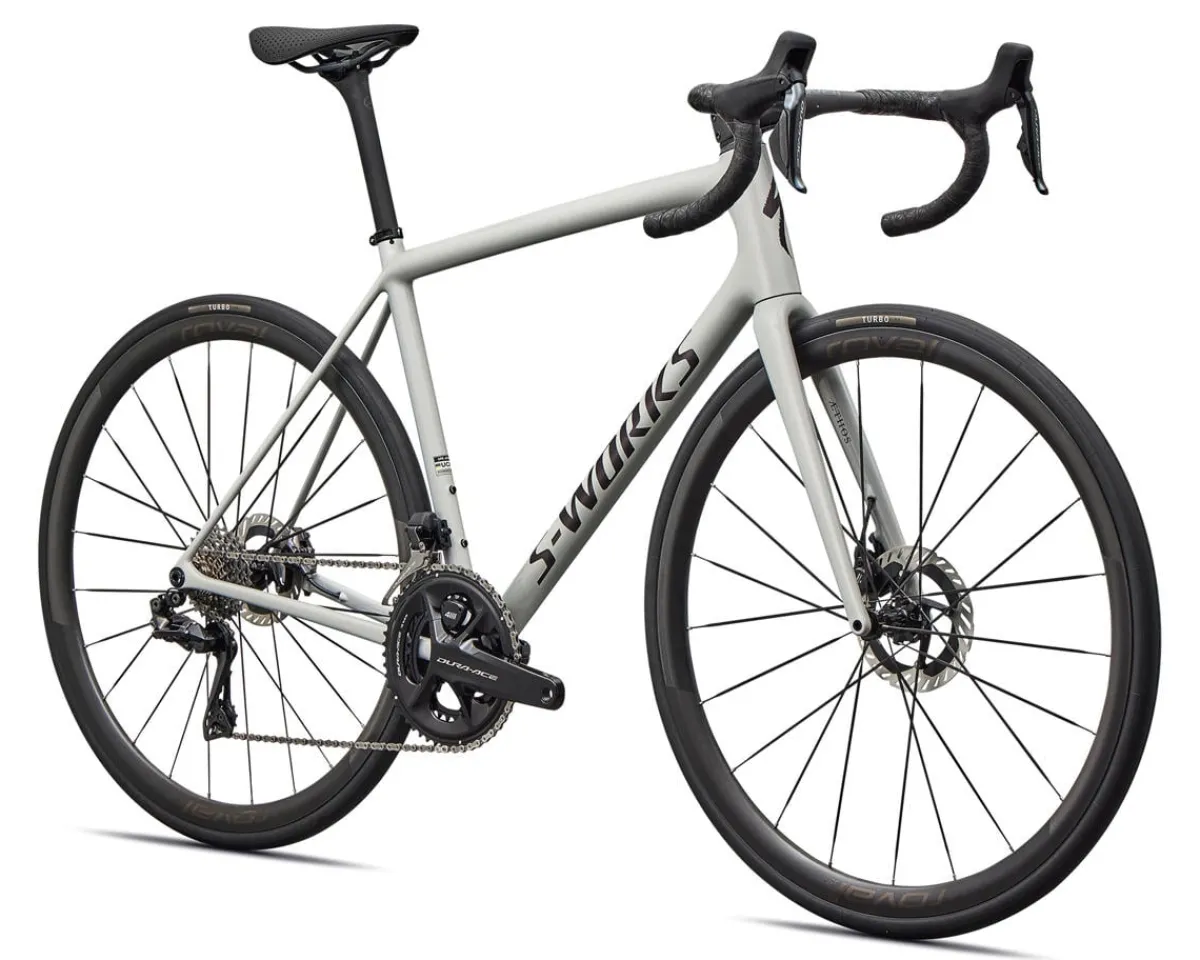 Specialized Specialized Bikes|Road Bikes|S-Works Aethos 2 (Dolomite Metallic/Nebula) (54cm) (Shimano Dura-Ace Di2)